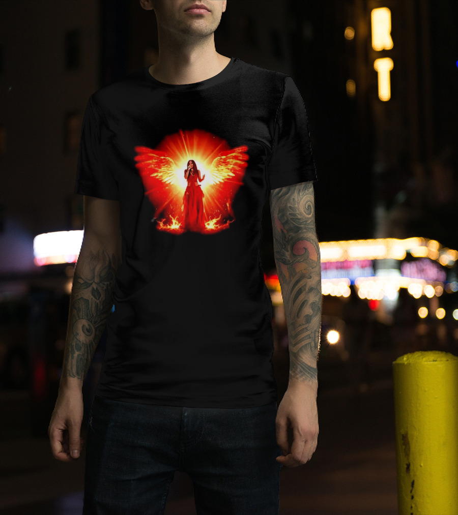 Kehlani 2026 Wings Of Fire Angelic Performance Fiery Aura T-Shirt