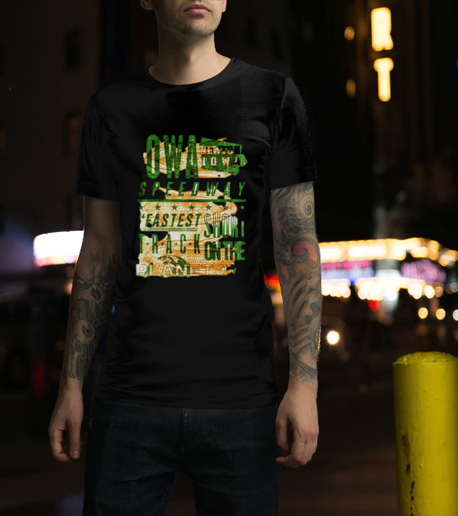 Iowa Speedway Fastest Short Track On The Planet Racing 2026 T-Shirt