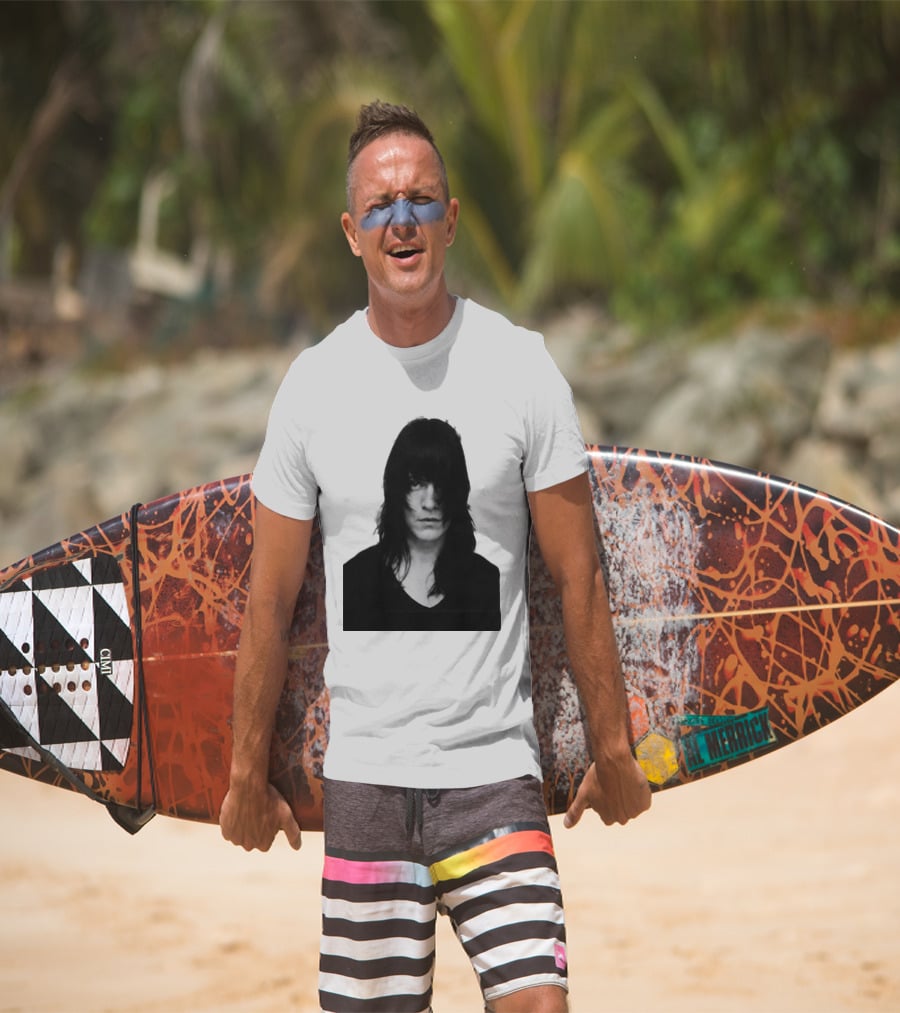 Adam Savage Keren Ann Black And White T-Shirt