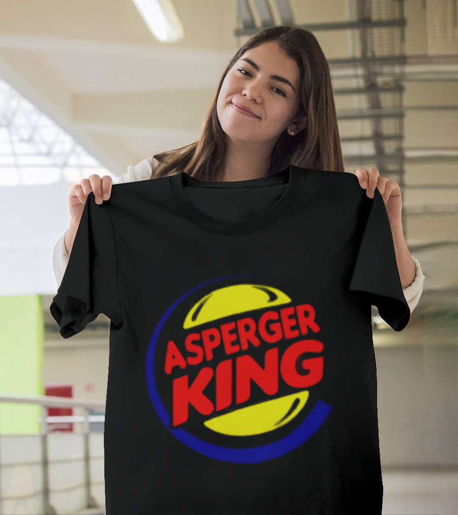 Asperger King Inspired Burger King T-Shirt
