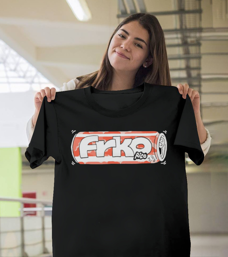 Frko Rico 100% PLC Soda Can Beverage Drink T-Shirt
