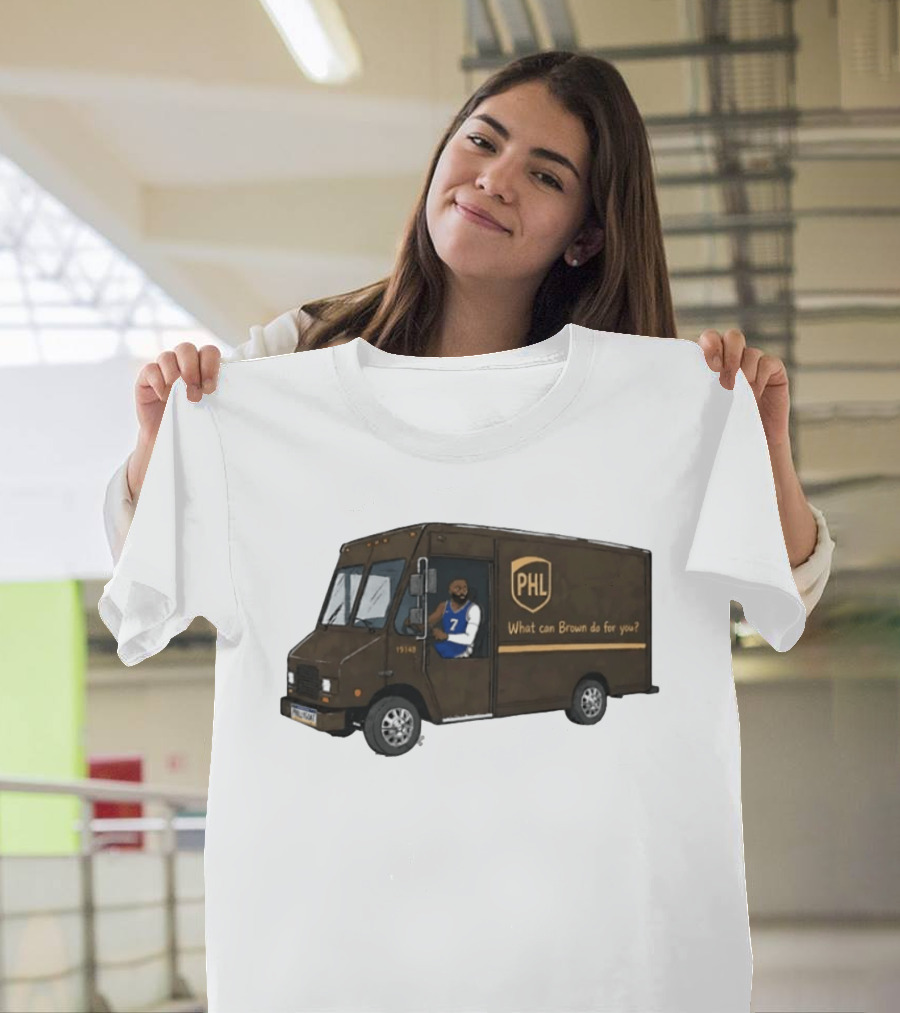 James Harden Philadelphia 76ers PHL Truck What Can Brown Do For You T-Shirt