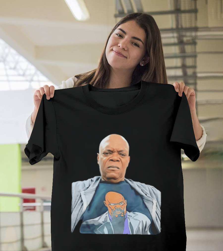 Samuel L Jackson Nick Fury Marvel Cinematic Universe Marvel Studios T-Shirt