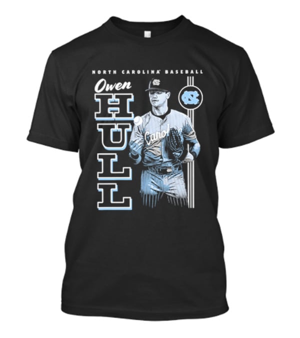 North Carolina Baseball Owen Hull Tar Heels T-Shirt