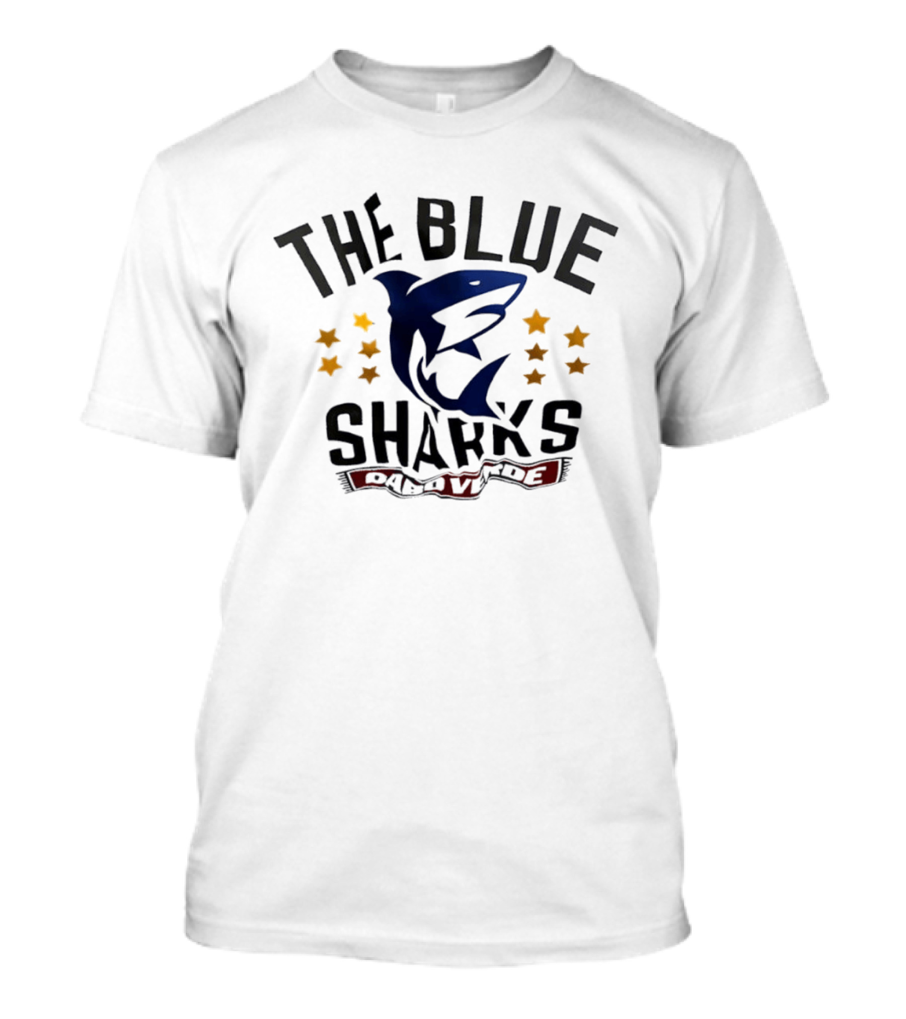 The Blue Sharks Cabo Verde Team Spirit Stars T-Shirt