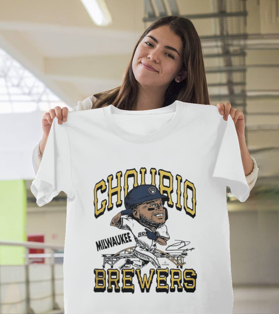 Jackson Chourio Milwaukee Brewers Baseball Player T-Shirt