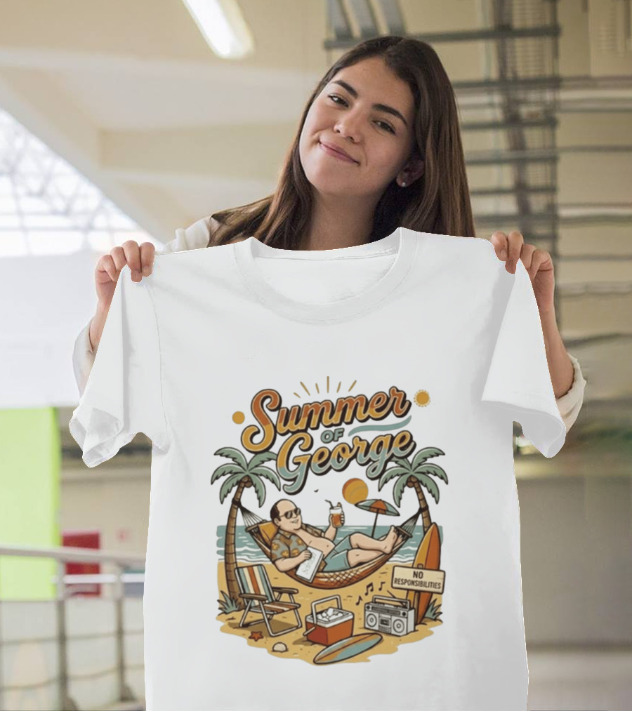 Summer Of George Seinfeld No Responsibilities Beach Relaxation T-Shirt