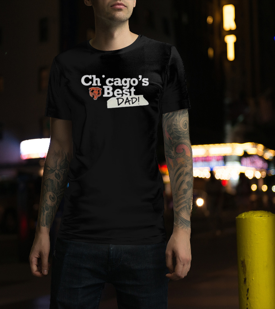 Chicago Bears Best Dad T-Shirt