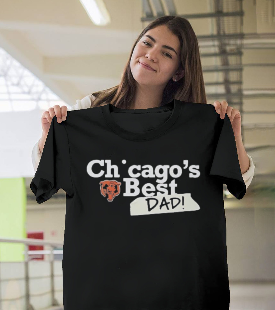 Chicago Bears Best Dad T-Shirt
