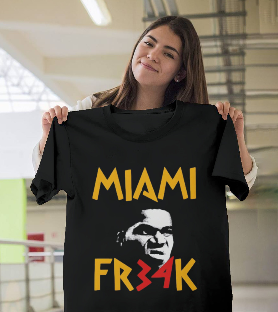 Giannis Antetokounmpo Miami Freak 34 Greek Freak Basketball T-Shirt