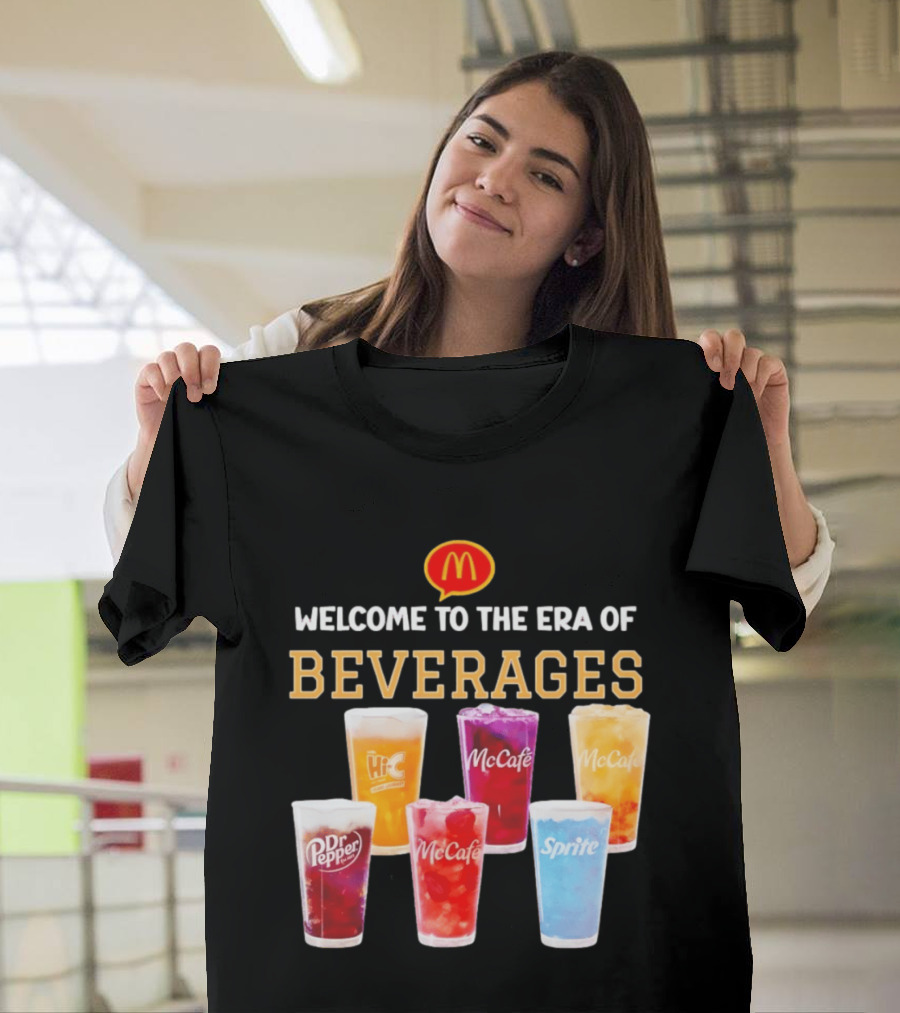 McCafé McDonald's Dr Pepper Sprite Hi C Beverages 2026 T-Shirt