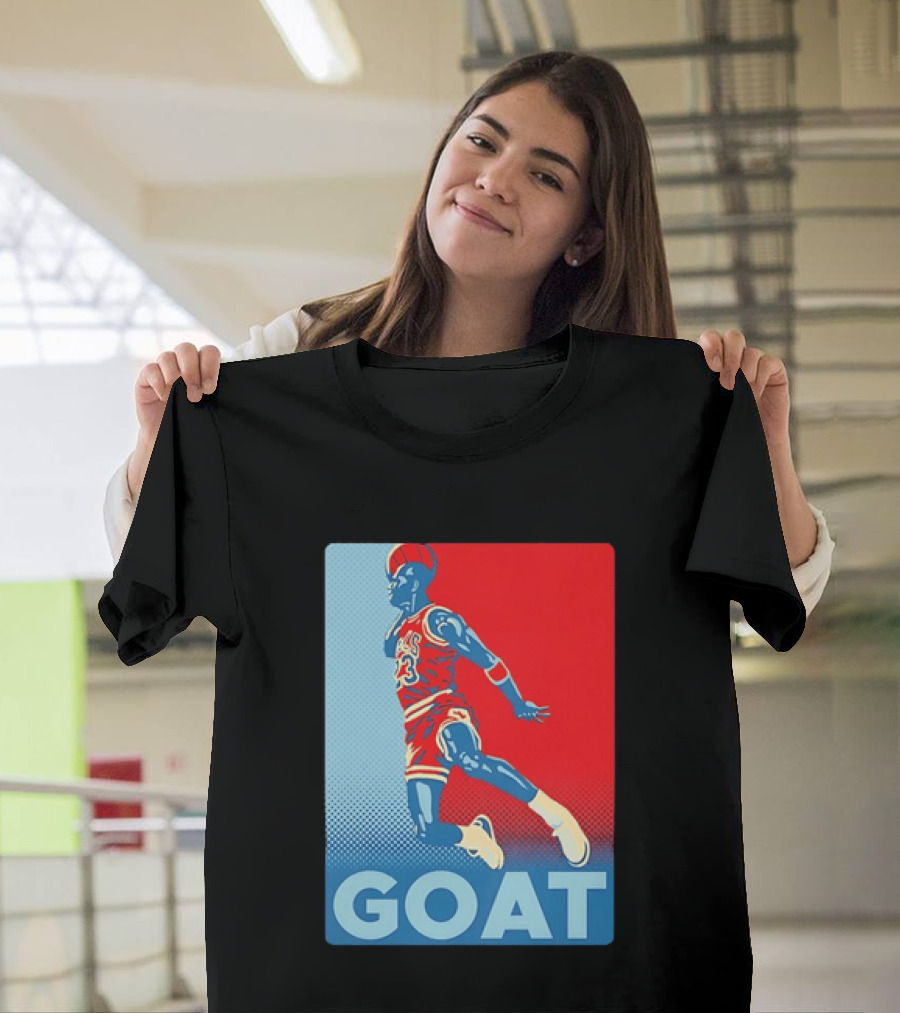 Michael Jordan GOAT Slam Dunk Chicago Bulls 23 T-Shirt