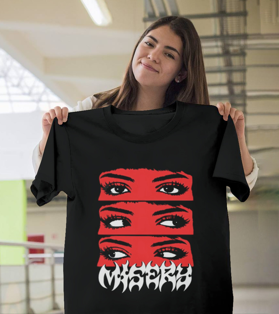 Misery Red Eyes Triple Stare T-Shirt
