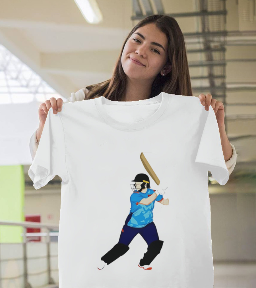 Alice Capsey Delhi Capitals Cricket WPL Player Batting T-Shirt