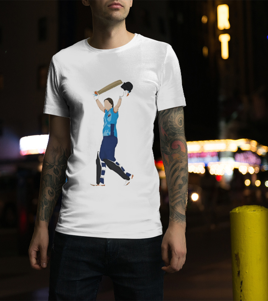 Nat Sciver Brunt England Cricket Iconic Batting Celebration T-Shirt