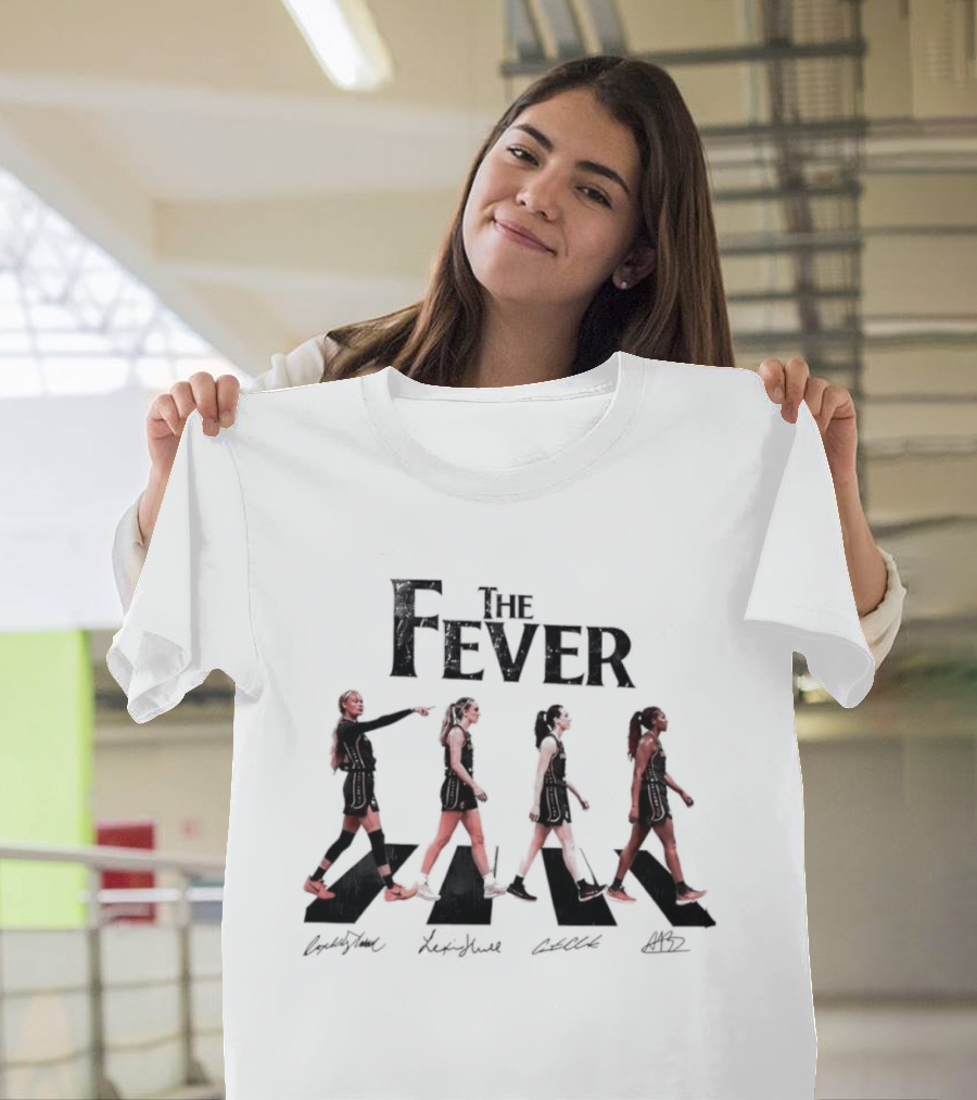 The Fever Walk Lexie Hull Caitlin Clark Aaliyah Boston Abby Meyers T-Shirt