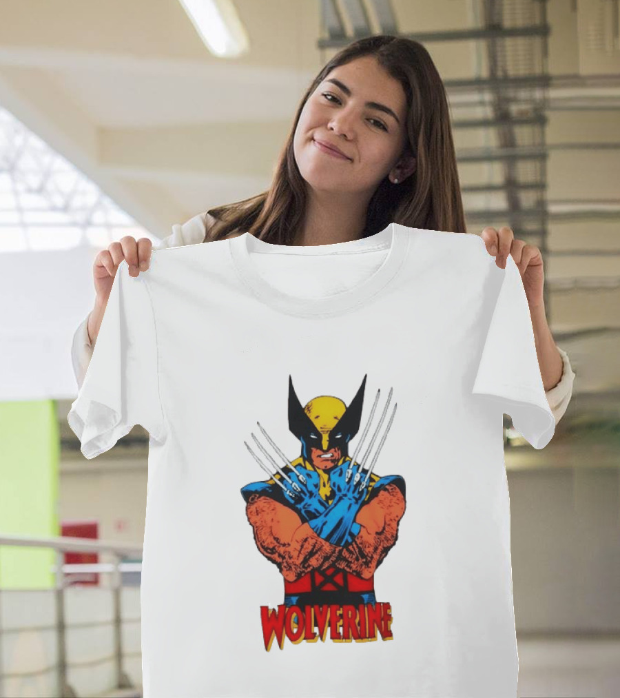 Wolverine Marvel Comics X Men Crossed Claws Wolverine T-Shirt