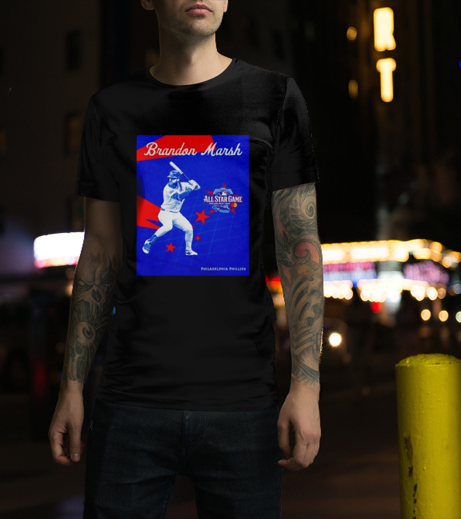 Brandon Marsh Philadelphia Phillies 2026 MLB All Star Game T-Shirt