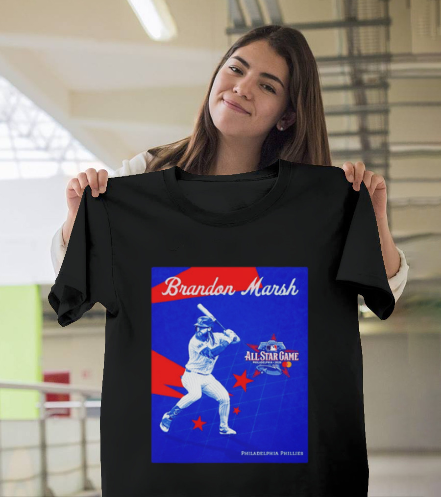 Brandon Marsh Philadelphia Phillies 2026 MLB All Star Game T-Shirt