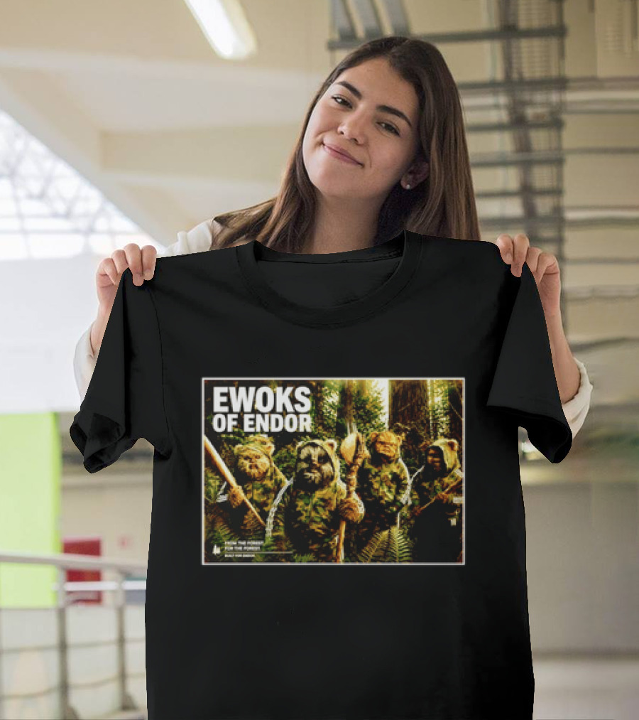 Ewoks Of Endor Forest Campaign Originals Star Wars Merchandise T-Shirt