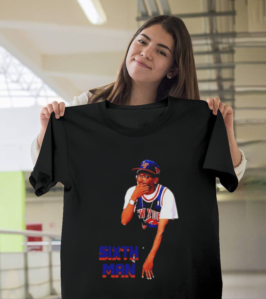 Spike Lee New York Knicks Sixth Man Yankees Cap T-Shirt