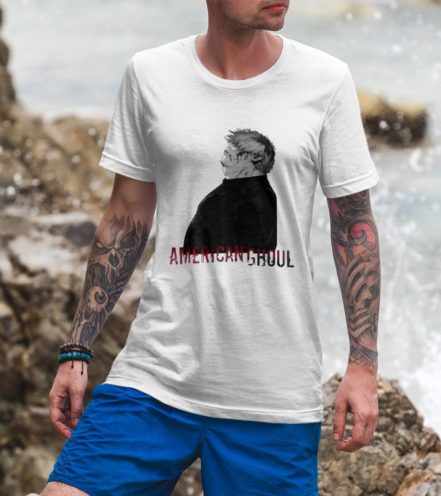 American Ghoul Denji Chainsaw Man Bootleg Manga T-Shirt