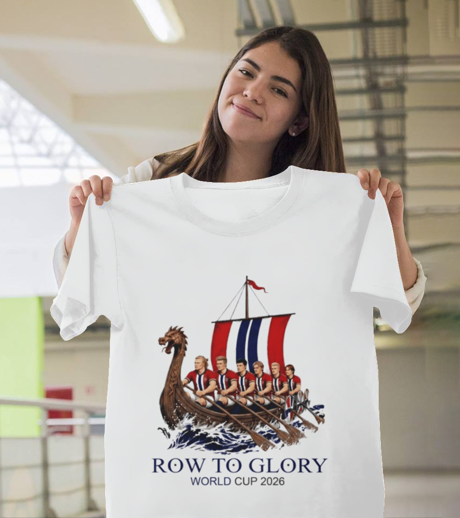 Norway 2026 World Cup Row To Glory Viking Crew T-Shirt