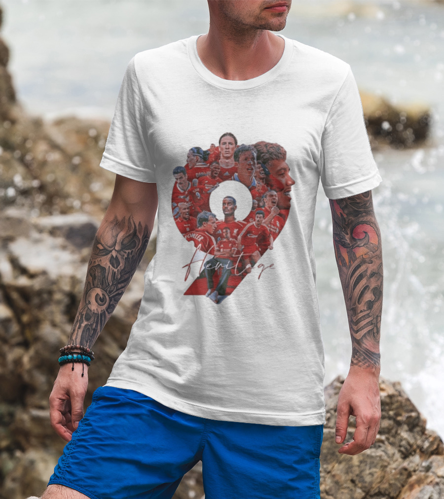 Liverpool FC Number 9 Heritage Legends T-Shirt