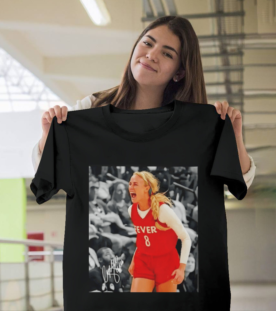 Caitlin Clark Indiana Fever Number 8 Sports T-Shirt