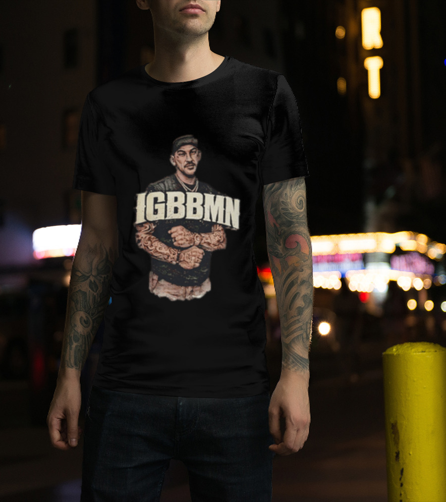 Dustin Poirier IGBBMN It's Gonna Be Bad My Ninja Tattooed Fighter T-Shirt