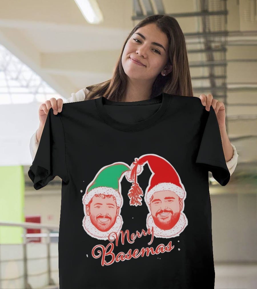 Joe Santagato Merry Basemas Holiday Christmas 2026 T-Shirt