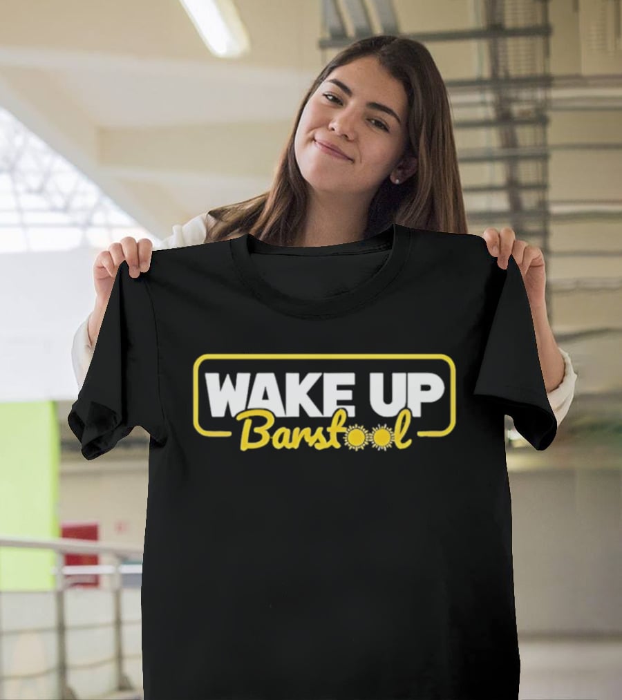 Wake Up Barstool Sunburst T-Shirt