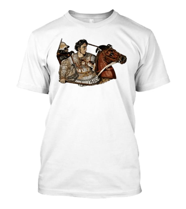 Alexander The Great Battle Of Issus Mosaic Iconic Historical Scene T-Shirt
