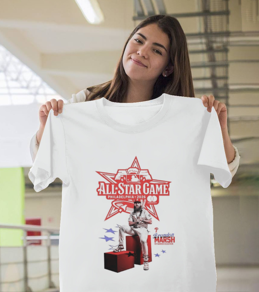Brandon Marsh Philadelphia Phillies 2026 MLB All Star Game T-Shirt