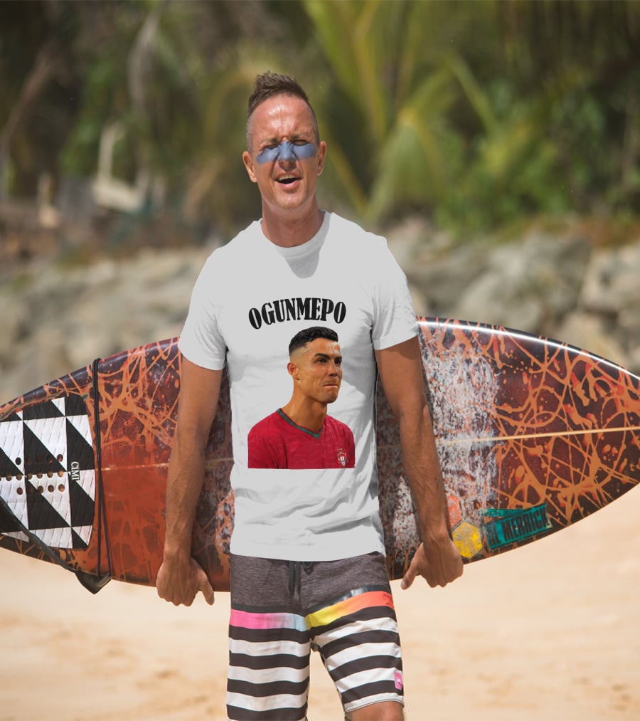 Cristiano Ronaldo Ogunmepon Portugal Soccer Star T-Shirt