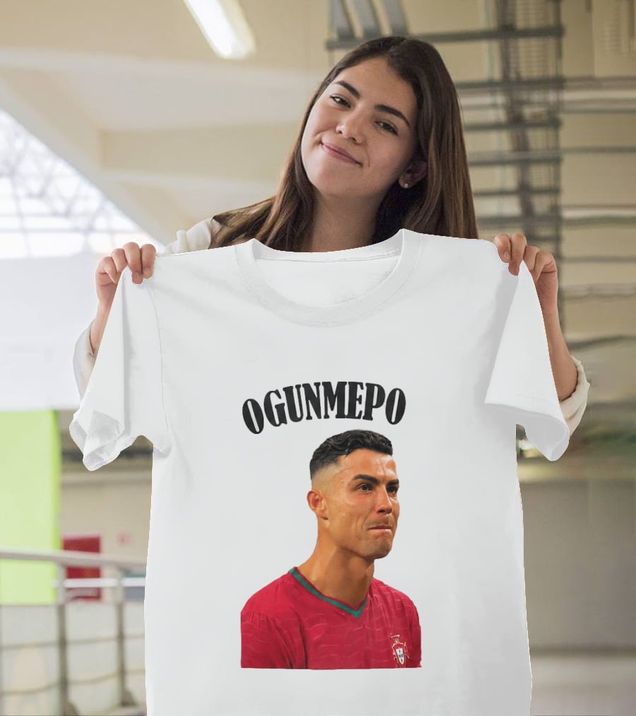 Cristiano Ronaldo Ogunmepon Portugal Soccer Star T-Shirt