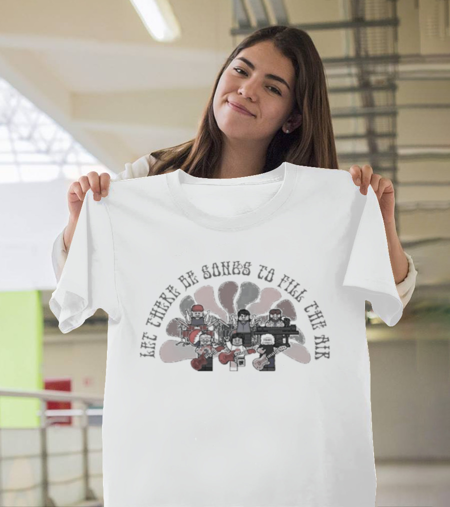 Let There Be Songs To Fill The Air Ripple Grateful Deadheads Lego Band T-Shirt