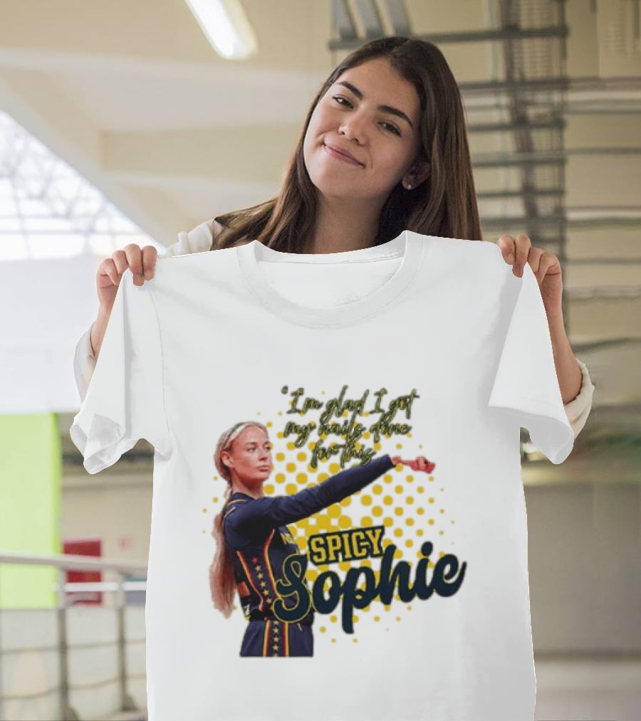 Sophie Cunningham 8 Women Basketball Spicy Sophie Point God T-Shirt