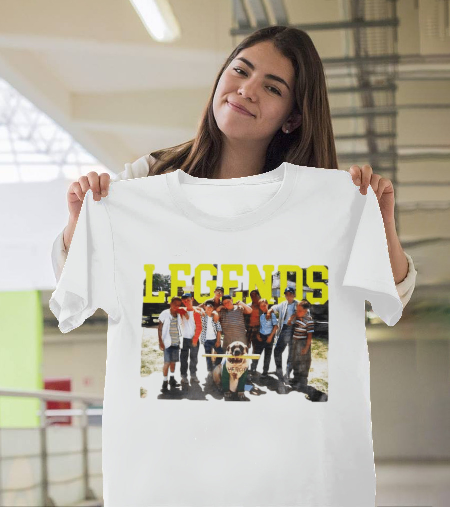 The Sandlot Legends With Hercules The Dog Movie Characters T-Shirt