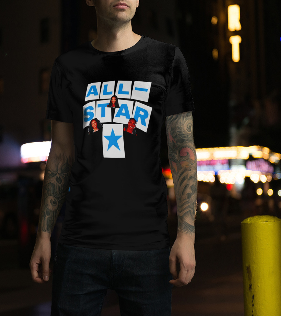 Atlanta Dream Angel Reese All Star Trio Basketball WNBA 2026 T-Shirt