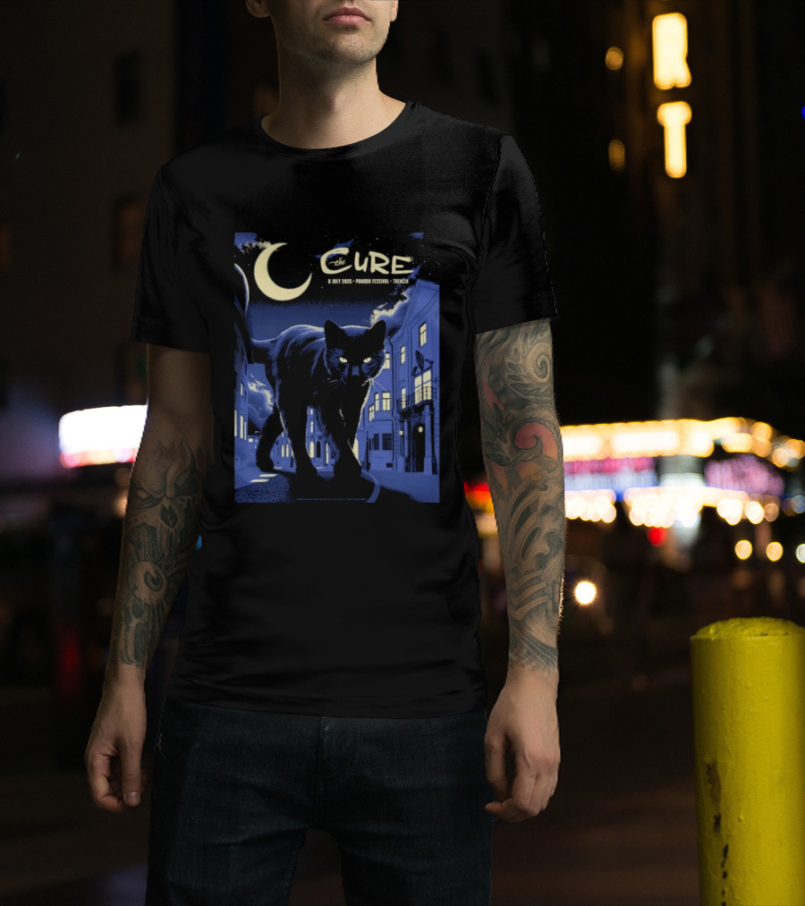The Cure Cat Moon Trencin Pohoda Festival July 8 2026 T-Shirt