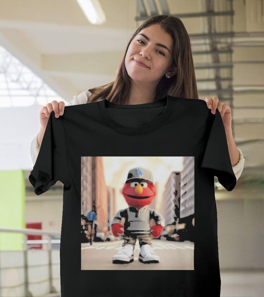 Sesame Street Elmo Streetwear New York Yankees T-Shirt