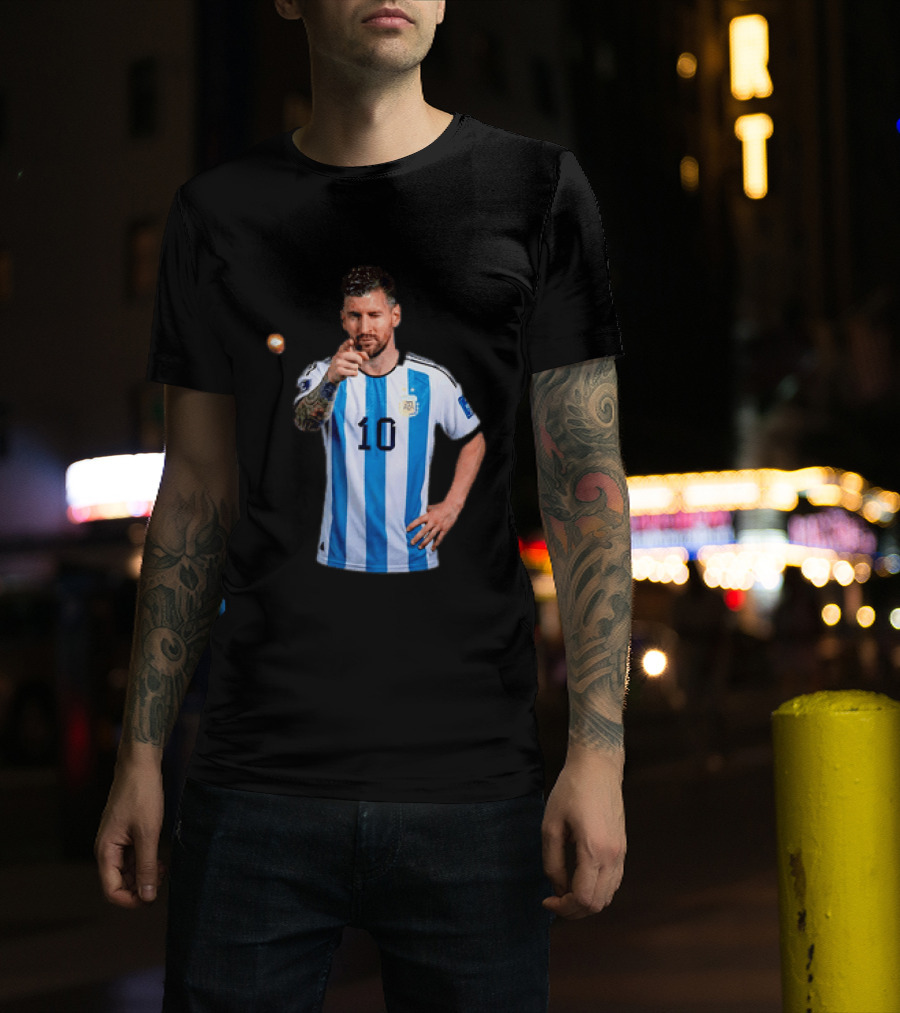 Lionel Messi Argentina National Team 10 T-Shirt