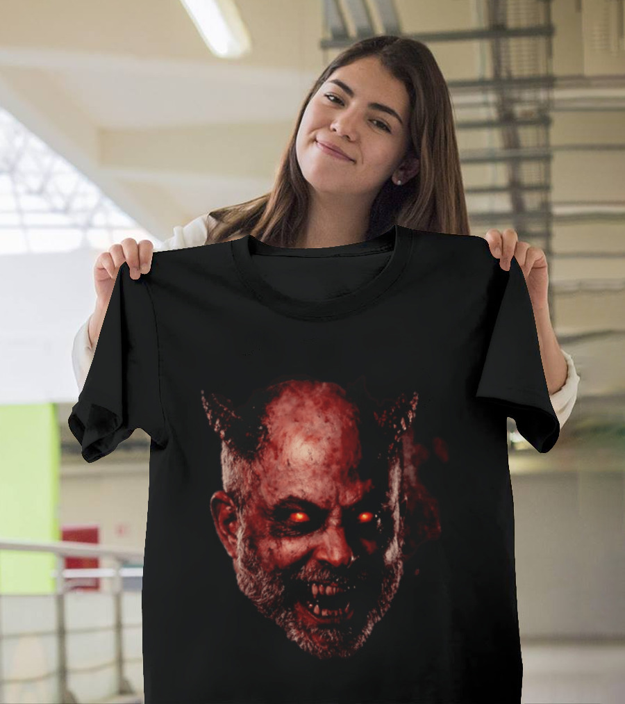 Mark R Levin The True Face Of Evil Political Satire Demonized T-Shirt