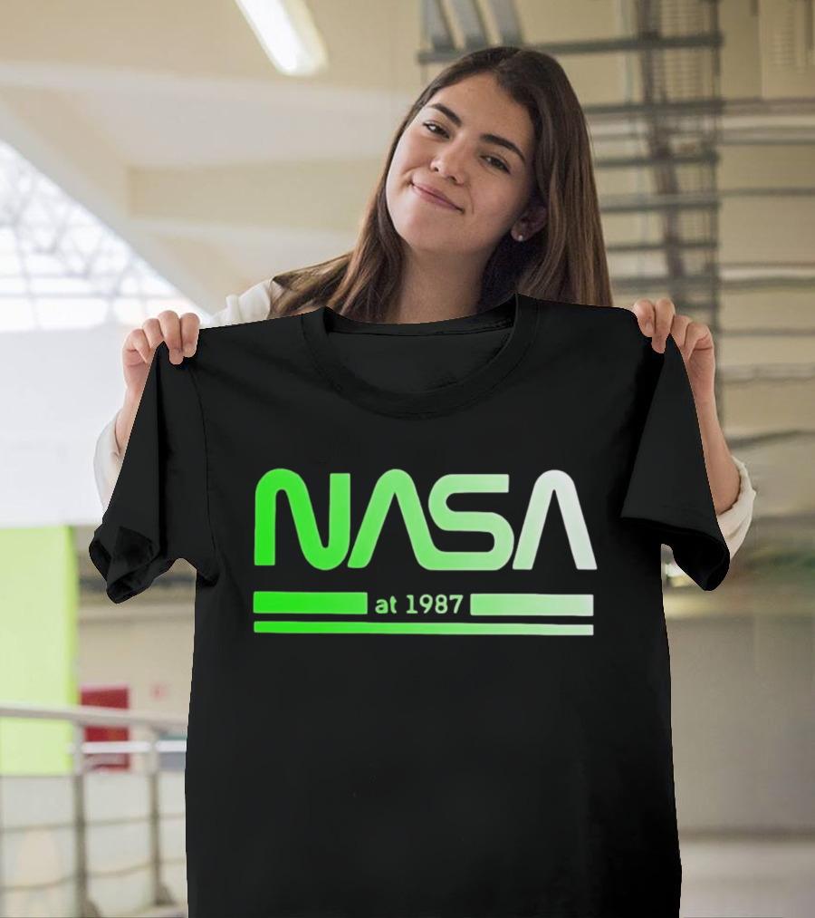 NASA Neon Green 1987 T-Shirt
