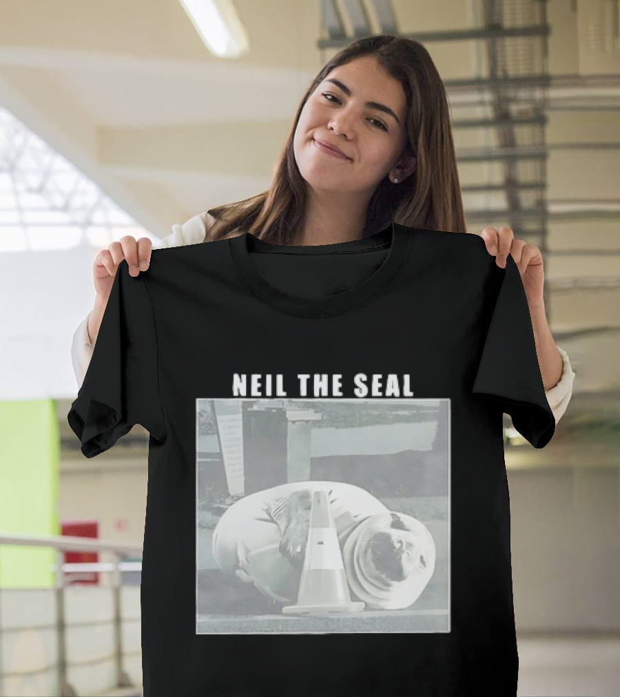 Neil The Seal With Traffic Cone Become Ungovernable T-Shirt
