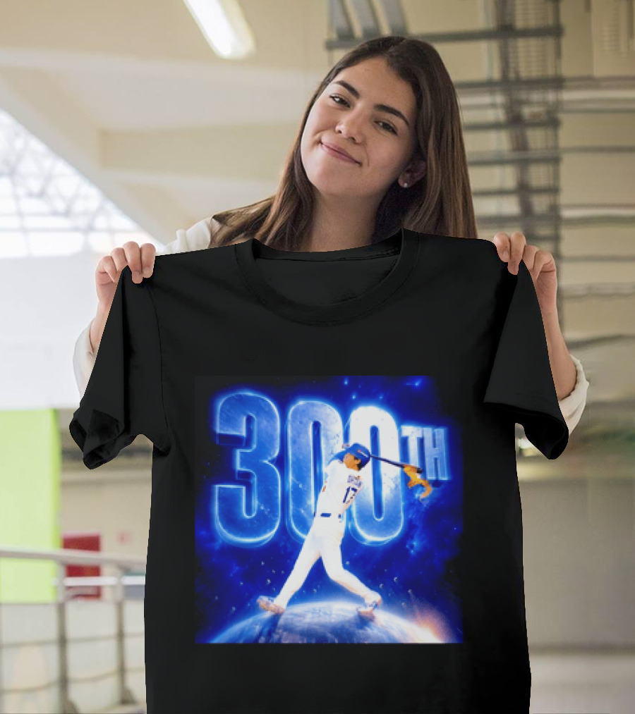 Shohei Ohtani 300th Home Run 17 Power Swing Los Angeles Dodgers T-Shirt