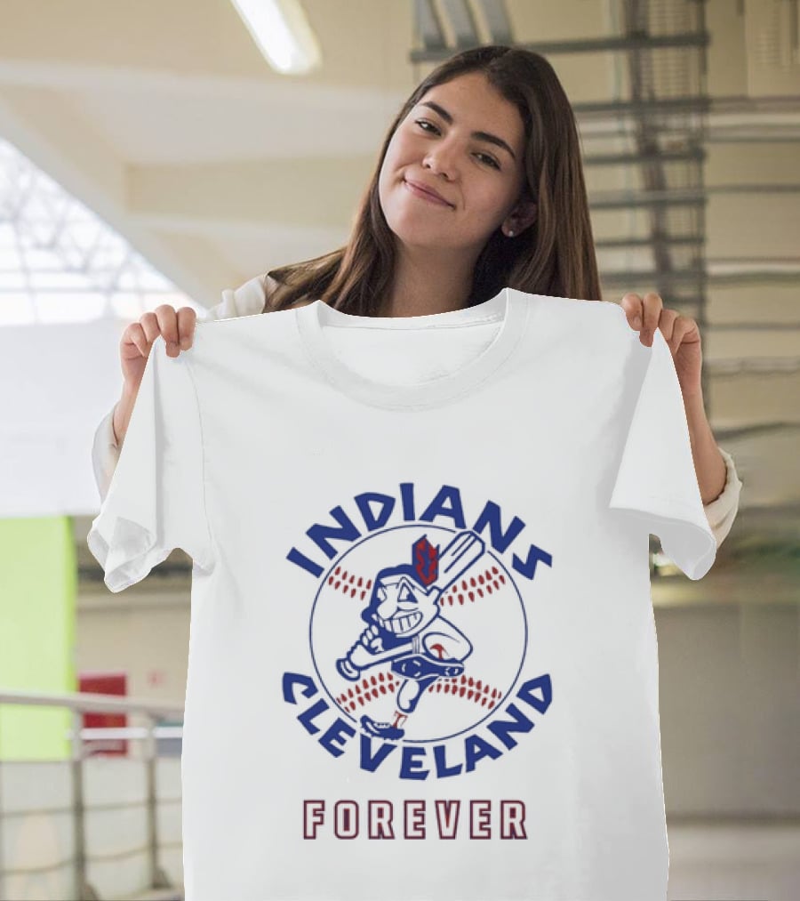 Cleveland Indians Mascot Baseball Legacy Forever T-Shirt