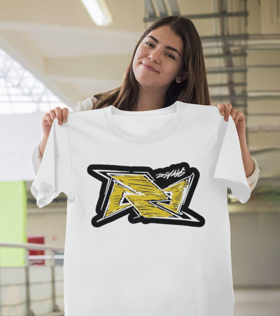 Rivals Scribble Yellow Black Riot Green Graffiti T-Shirt