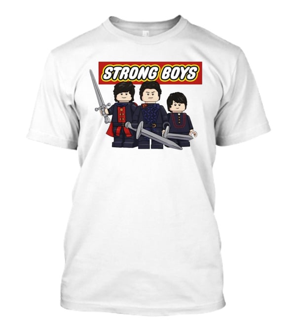 Strong Boys Lego Characters House Of The Dragon Fantasy Figures T-Shirt